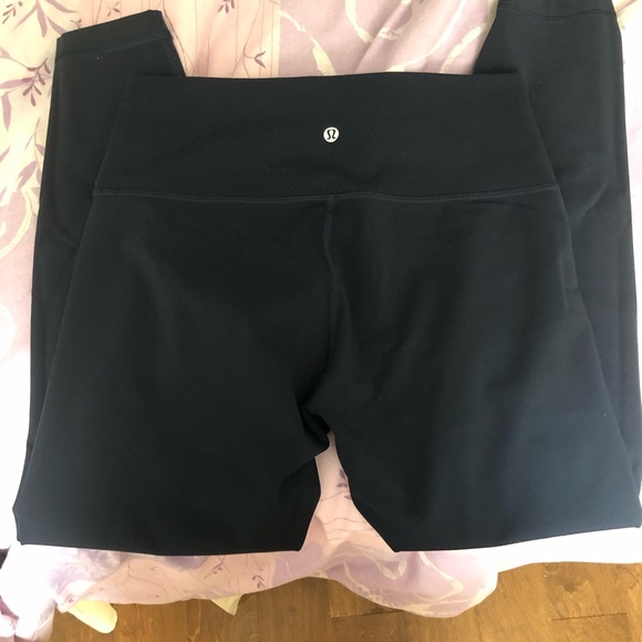 Lululemon wunder under 25” in luxtreme, navy blue - Picture 3 of 3